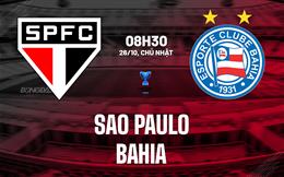 Nhận định bóng đá Sao Paulo vs Bahia 7h30 ngày 26/10 (VĐQG Brazil 2025)