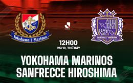 Nhận định Yokohama Marinos vs Sanfrecce Hiroshima 12h00 ngày 25/10 (VĐQG Nhật Bản 2025)