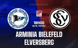 Nhận định Arminia Bielefeld vs Elversberg 18h00 ngày 25/10 (Hạng 2 Đức 2025/26)