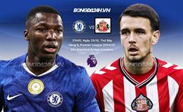 Trực tiếp bóng đá Chelsea vs Sunderland 21h00 ngày 25/10 (Ngoại hạng Anh 2025/26)