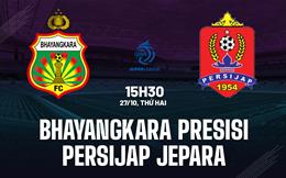 Nhận định Bhayangkara Presisi vs Persijap Jepara 15h30 ngày 27/10 (VĐQG Indonesia 2025/26)