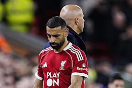 Tình trạng khó xử hiện tại giữa Arne Slot và Mohamed Salah