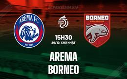 Nhận định - dự đoán Arema vs Borneo 15h30 ngày 26/10 (VĐQG Indonesia 2025/26)