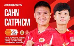 Nhận định CAHN vs CATPHCM (19h15 ngày 27/10): Sôi động derby ngành