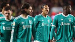 Robertson thừa nhận Liverpool không đủ tốt sau chuỗi 4 trận thua