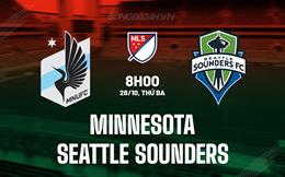 Nhận định Minnesota vs Seattle Sounders 8h00 ngày 28/10 (Nhà nghề Mỹ 2025)