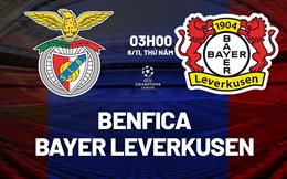 Nhận định Benfica vs Bayer Leverkusen (3h00 ngày 6/11): Căng như dây đàn