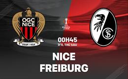 Nhận định Nice vs Freiburg (00h45 ngày 7/11): Chủ nhà chật vật