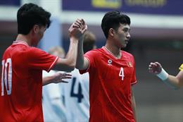 Futsal Việt Nam sớm đá chung kết với Thái Lan