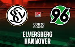 Nhận định bóng đá Elversberg vs Hannover 0h30 ngày 1/11 (Hạng 2 Đức 2025/26)