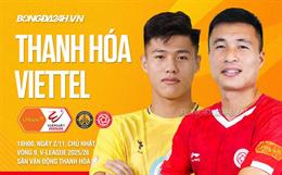 Nhận định Thanh Hóa vs Thể Công Viettel (18h00 ngày 2/11): Ngày trở lại của HLV Popov