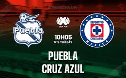 Nhận định bóng đá Puebla vs Cruz Azul 10h05 ngày 1/11 (VĐQG Mexico 2025/26)
