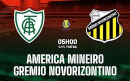Nhận định America Mineiro vs Gremio Novorizontino 5h00 ngày 4/11 (Hạng 2 Brazil 2025)