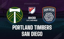 Nhận định Portland Timbers vs San Diego 8h30 ngày 2/11 (Nhà nghề Mỹ 2025)