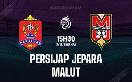 Nhận định Persijap Jepara vs Malut United 15h30 ngày 3/11 (VĐQG Indonesia 2025/26)