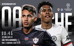 Nhận định Qarabag vs Chelsea (0h45 ngày 6/11): Thêm 3 điểm cho The Blues