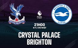 Nhận định Crystal Palace vs Brighton (21h00 ngày 9/11): Làm thịt Mòng biển