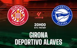Nhận định bóng đá Girona vs Deportivo Alaves 20h00 ngày 8/11 (La Liga 2025/26)