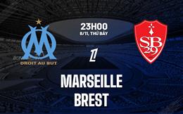 Nhận định Marseille vs Brest (23h00 ngày 8/11): Chờ chủ nhà vượt khó
