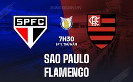 Nhận định bóng đá Sao Paulo vs Flamengo 7h30 ngày 6/11 (VĐQG Brazil 2025)
