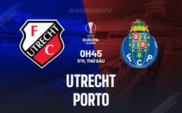 Nhận định - dự đoán Utrecht vs Porto 0h45 ngày 7/11 (Europa League 2025/26)