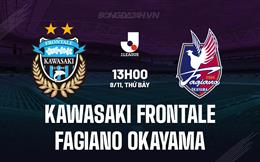 Nhận định Kawasaki Frontale vs Fagiano Okayama 13h00 ngày 8/11 (VĐQG Nhật Bản 2025)