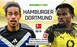 Nhận định Hamburger vs Dortmund (21h30 ngày 8/11): Khó khăn đón chờ