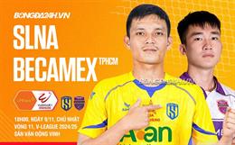 Nhận định SLNA vs Becamex TPHCM (18h00 ngày 9/11): Liệu có bất ngờ? 