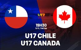 Nhận định U17 Chile vs U17 Canada 19h30 ngày 11/11 (U17 World Cup 2025)