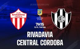 Nhận định Rivadavia vs Central Cordoba 7h15 ngày 11/11 (VĐQG Argentina 2025)