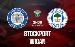Nhận định bóng đá Stockport vs Wigan 2h00 ngày 12/11 (EFL Trophy 2025/26)