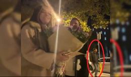 Cặp đôi gây sốt mạng xã hội vì đang thể hiện tình cảm thì gặp Messi