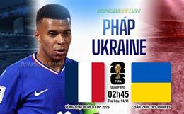 Nhận định Pháp vs Ukraine (02h45 ngày 14/11): Chốt vé tại Paris