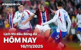 Lịch thi đấu, trực tiếp bóng đá hôm nay 16/11/2025: Italia vs Na Uy
