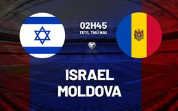 Nhận định bóng đá Israel vs Moldova 2h45 ngày 17/11 (Vòng loại World Cup 2026)
