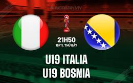 Nhận định U17 Italia vs U17 Séc 20h00 ngày 15/11 (U17 World Cup 2025)