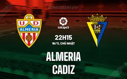 Nhận định Almeria vs Cadiz 22h15 ngày 16/11 (Hạng 2 Tây Ban Nha 2025/26)