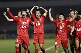 Nữ TP.HCM sắp biết được đối thủ tại tứ kết AFC Champions League Nữ