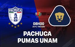 Nhận định bóng đá Pachuca vs Pumas UNAM 8h00 ngày 21/11 (VĐQG Mexico 2025/26)