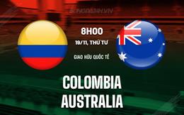 Nhận định Colombia vs Australia 8h00 ngày 19/11 (Giao hữu quốc tế)