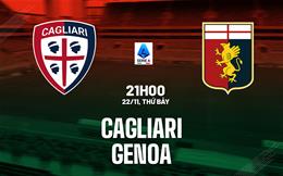 Nhận định bóng đá Cagliari vs Genoa 21h00 ngày 22/11 (Serie A 2025/26)