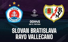 Nhận định Slovan Bratislava vs Rayo Vallecano 0h45 ngày 28/11 (Conference League 2025/26)