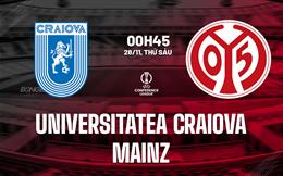 Nhận định Universitatea Craiova vs Mainz 0h45 ngày 28/11 (Conference League 2025/26)