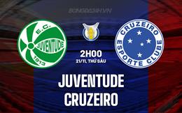Nhận định bóng đá Juventude vs Cruzeiro 2h00 ngày 21/11 (VĐQG Brazil 2025)