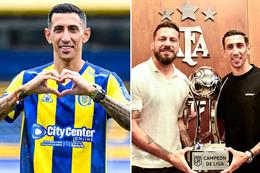 Xảy ra tranh cãi khi Di Maria có danh hiệu đầu tiên sau khi hồi hương