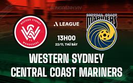 Nhận định Western Sydney vs Central Coast Mariners 13h00 ngày 22/11 (VĐQG Australia 2025/26)