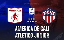 Nhận định America de Cali vs Atletico Junior 8h00 ngày 24/11 (VĐQG Colombia 2025)
