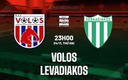 Nhận định Volos vs Levadiakos 23h00 ngày 24/11 (VĐQG Hy Lạp 2025/26)