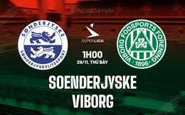 Nhận định SoenderjyskE vs Viborg 1h00 ngày 29/11 (VĐQG Đan Mạch 2025/26)