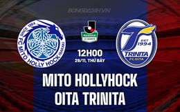 Nhận định Mito Hollyhock vs Oita Trinita 12h00 ngày 29/11 (Hạng 2 Nhật Bản 2025)